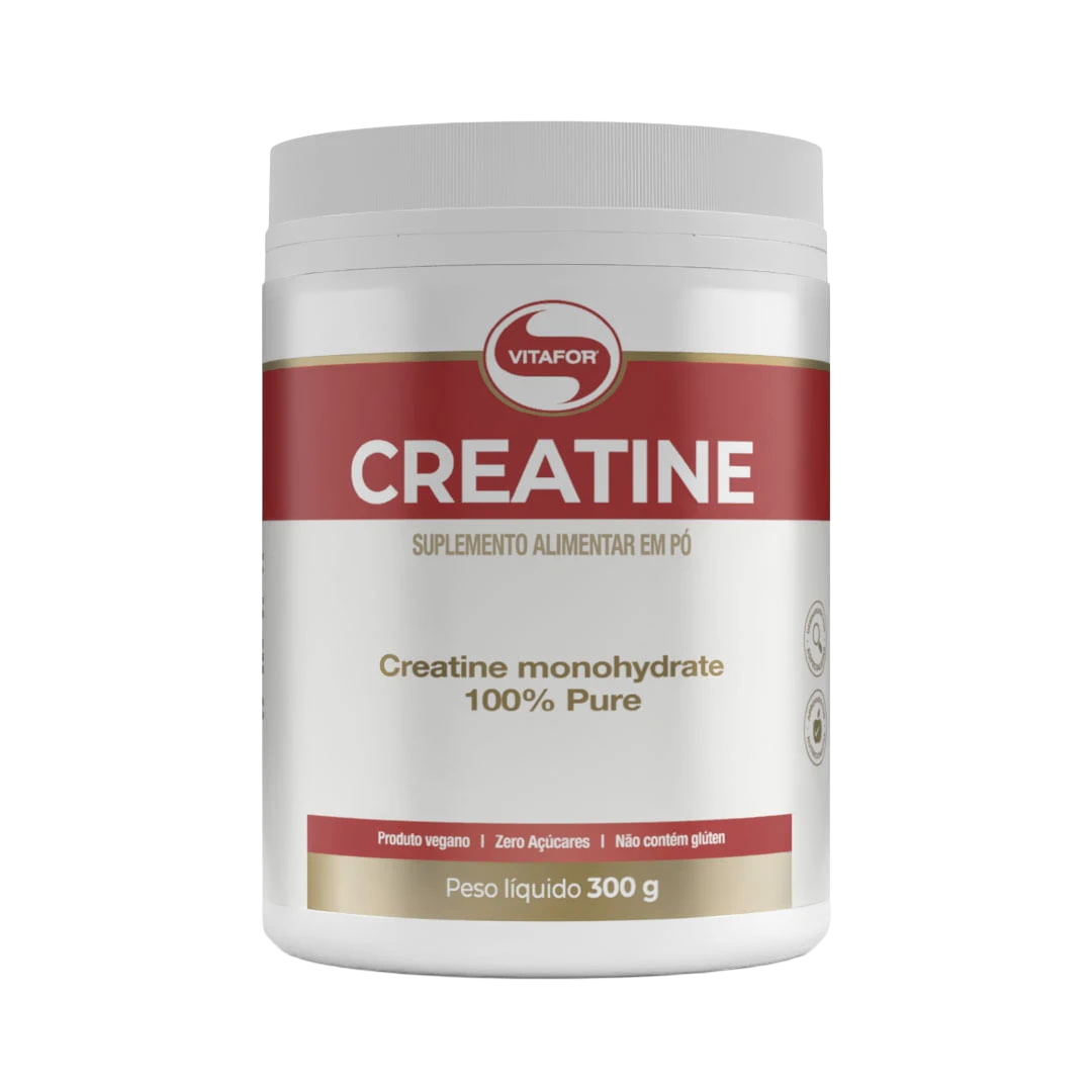 CREATINE Creatina Monohidratada Vitafor 300 g, opção Sem sabor