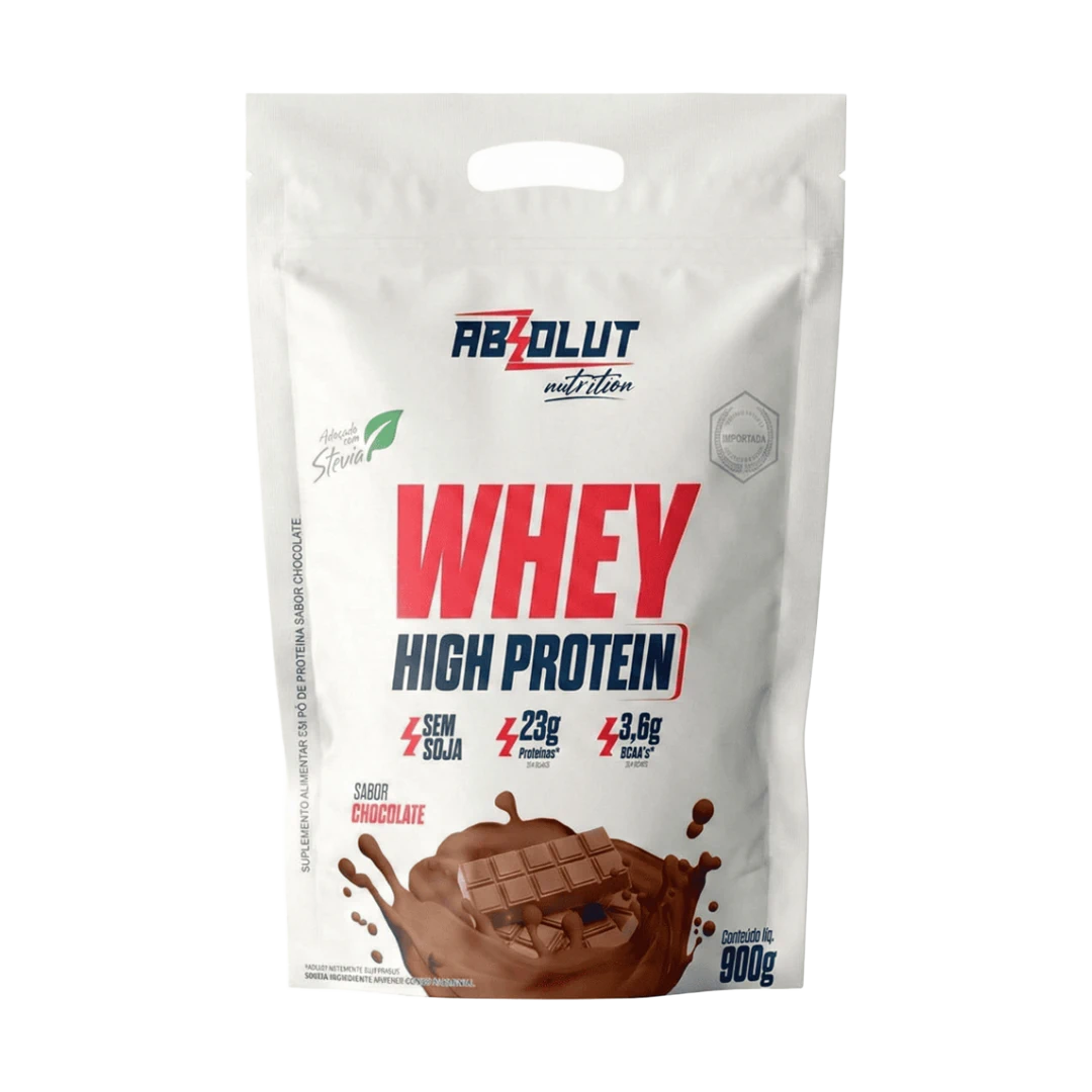 Whey High Protein Absolut Nutrition 900 g sabor chocolate